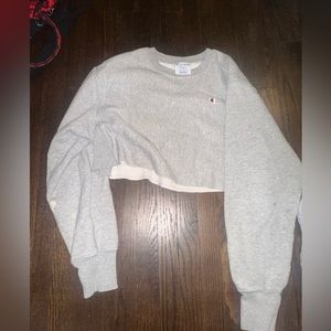 Cropped champion sweatshirt